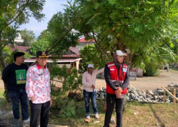 Bupati Bolsel Tinjau Lagi Progres Pembangunan Alun-Alun dan Lokasi GOR