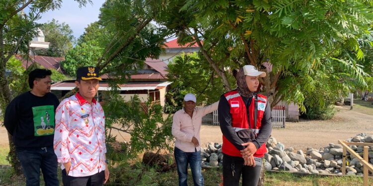 Bupati Bolsel Tinjau Lagi Progres Pembangunan Alun-Alun dan Lokasi GOR