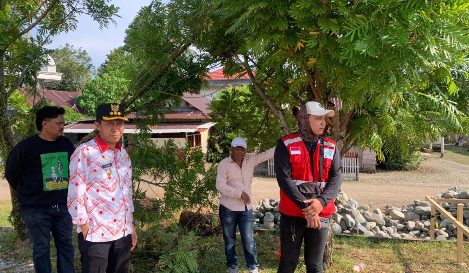 Bupati Bolsel Tinjau Lagi Progres Pembangunan Alun-Alun dan Lokasi GOR