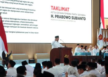 Taklimat Prabowo, Yulius: Gerindra Sulut Satu Komando