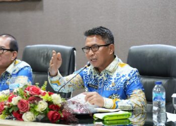 Sekprov Sulut Tahlis Gallang Pimpin Rakor Percepatan Pendataan Lahan KDKMP