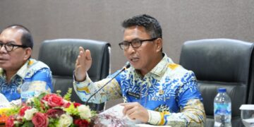 Sekprov Sulut Tahlis Gallang Pimpin Rakor Percepatan Pendataan Lahan KDKMP