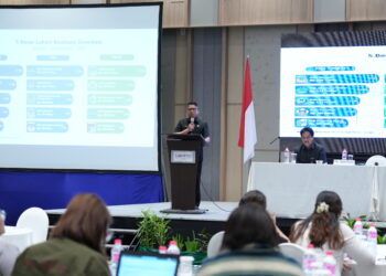 Wakili Gubernur Buka Bimtek Perizinan Berusaha Berbasis Resiko, Tahlis Gallang Paparkan Kemudahan Investasi