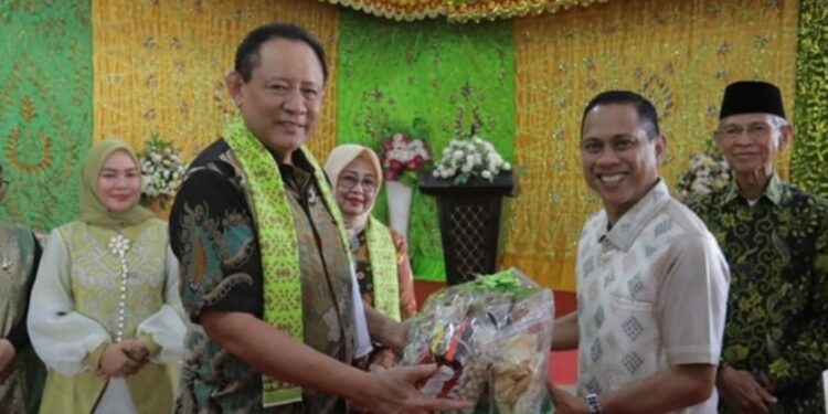 Walikota Kotamobagu Terima Kunjungan Gubernur Gorontalo