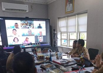 Tim Smart City Pemkot Kotamobagu Ikut Rapat Evaluasi bersama Kementerian Kominfo