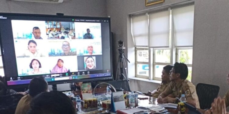 Tim Smart City Pemkot Kotamobagu Ikut Rapat Evaluasi bersama Kementerian Kominfo