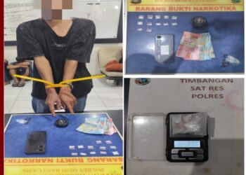 Sehari Dua Kasus Narkoba Diungkap, Polres Muba Tangkap Dua Pengedar