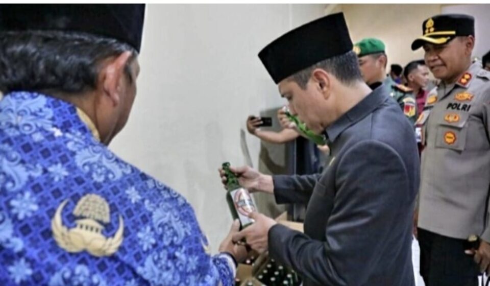 Walikota dan Forkopimda Kotamobagu Cek Barang Bukti Miniman Beralkohol
