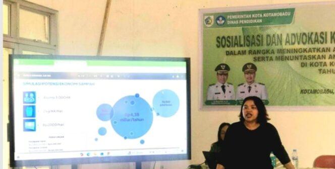 
Pelatihan advokasi bidang pendidikan di Kotamobagu.