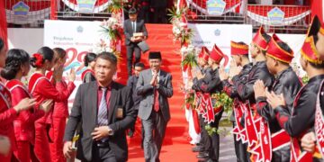 Bupati Bolsel Hadiri HUT ke-22 Kabupaten Minut