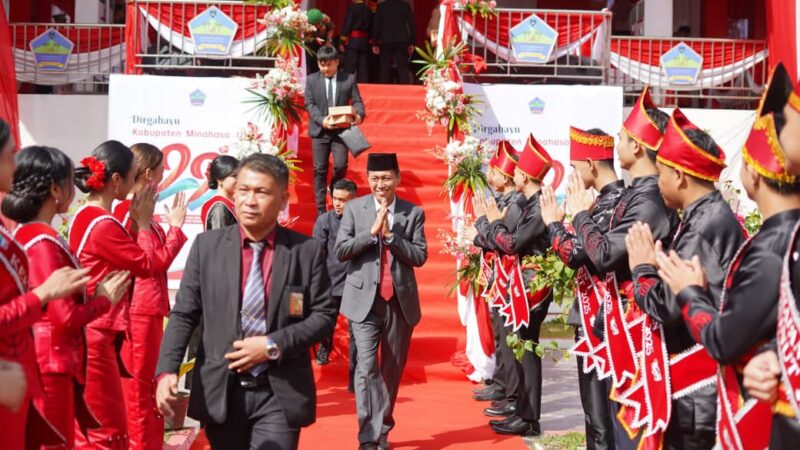 Bupati Bolsel Hadiri HUT ke-22 Kabupaten Minut
