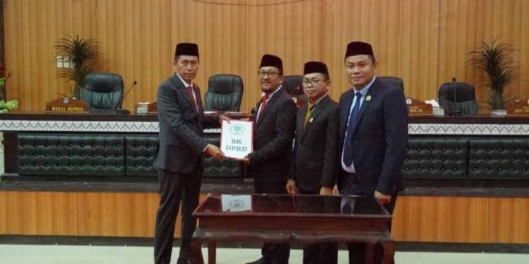 DPRD Bolsel Tetapkan Tiga Ranperda