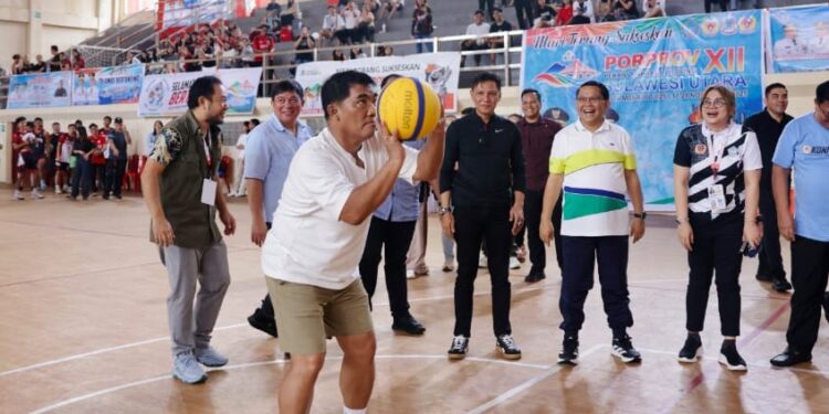 Gubernur Sulut Beri Motivasi Atlet di Venue Porprov XII