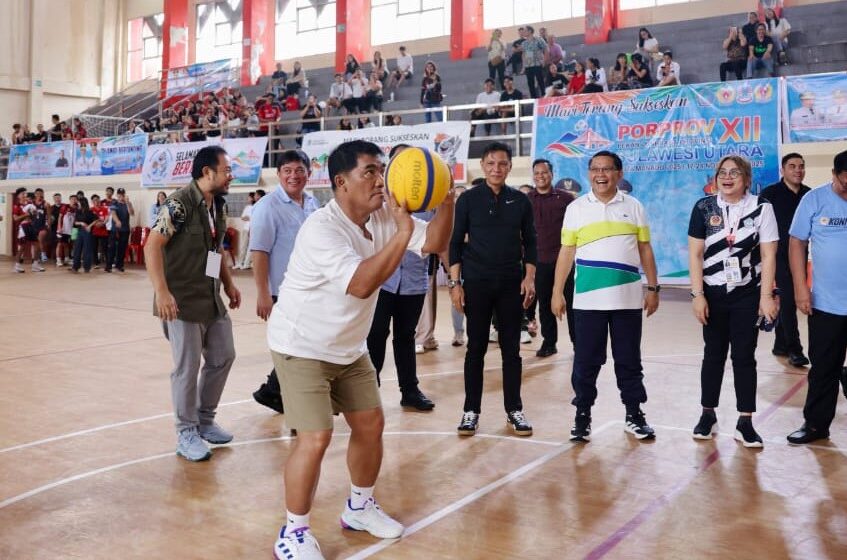Gubernur Sulut Beri Motivasi Atlet di Venue Porprov XII