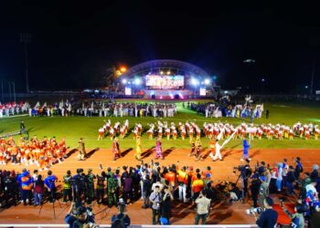 Spektakuler! Pembukaan Porprov ke-XV di Muba Berlangsung Meriah