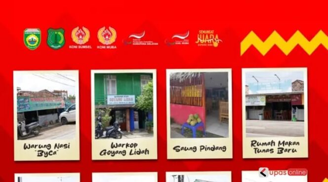 
 Sejumlah rumah makan yang menyajikan kuliner khas Muba di Kota Sekayu.