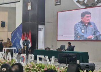 Pimpin Rakorev RKPD, Gubernur Yulius Minta Bupati dan Walikota Optimalkan Capaian