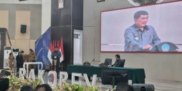Pimpin Rakorev RKPD, Gubernur Yulius Minta Bupati dan Walikota Optimalkan Capaian