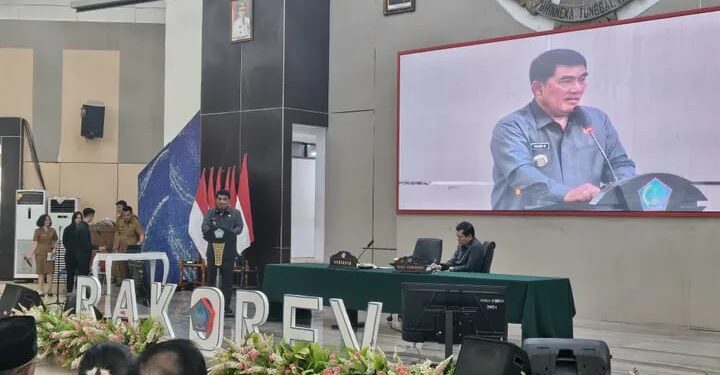 Pimpin Rakorev RKPD, Gubernur Yulius Minta Bupati dan Walikota Optimalkan Capaian