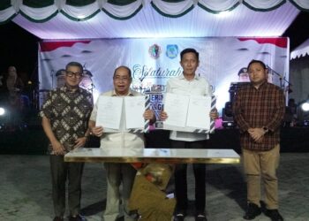 Iskandar- Adhan Teken MoU, Perkuat Kerja Sama Strategis Kedua Daerah