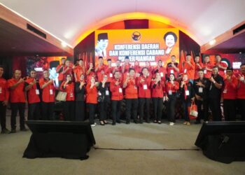 Iskandar-Deddy Kembali Pimpin PDI Perjuangan Bolsel