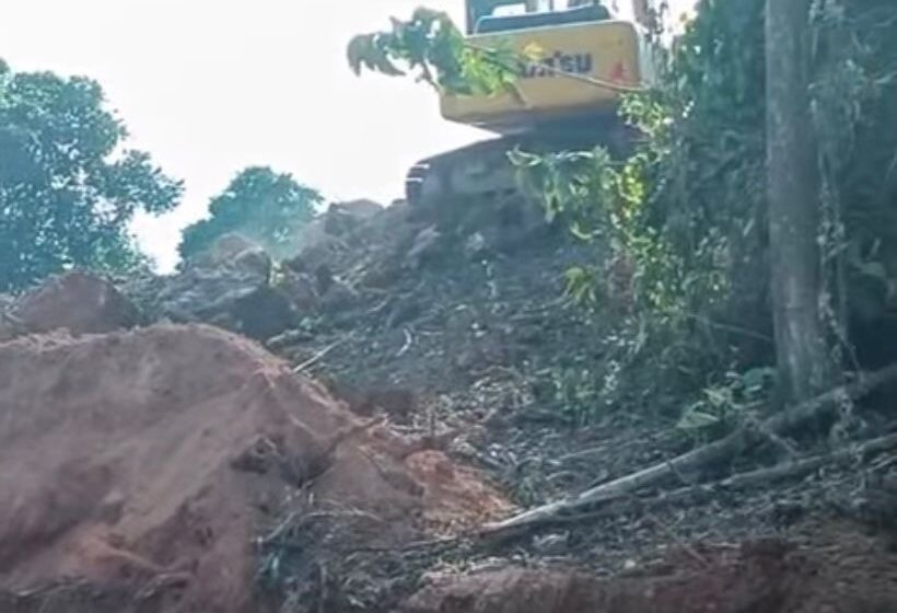 Bupati Iskandar Kamaru Tegas, Aktivitas Tambang Ilegal Puncak Landaso Dihentikan