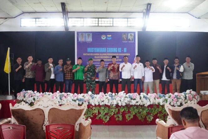 
Bupati Bolsel Hadiri Muscab III IKA PMII Bolaang Mongondow Selatan