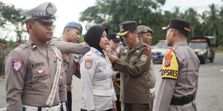 Operasi Lilin 2025 Dimulai, Bupati Iskandar Apresiasi Kesiapsiagaan Aparat