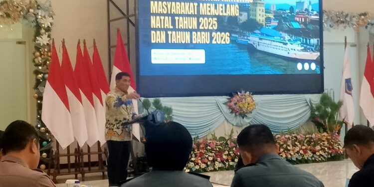 Gubernur YSK Pastikan Masyarakat Sulut Aman dan Nyaman Jelang Natal 