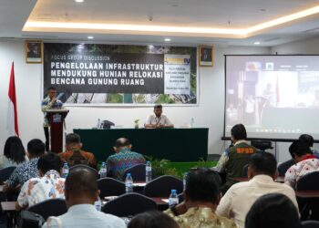 Sekprov Sulut Buka FGD Pengelolaan Sarana Prasarana Infrastruktur Pascabencana Gunung Api Ruang