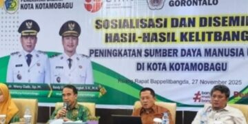 Pemkot Kotamobagu Gelar Sosialisasi dan Diseminasi Hasil Kelitbangan, Fokus pada Penguatan SDM Unggul