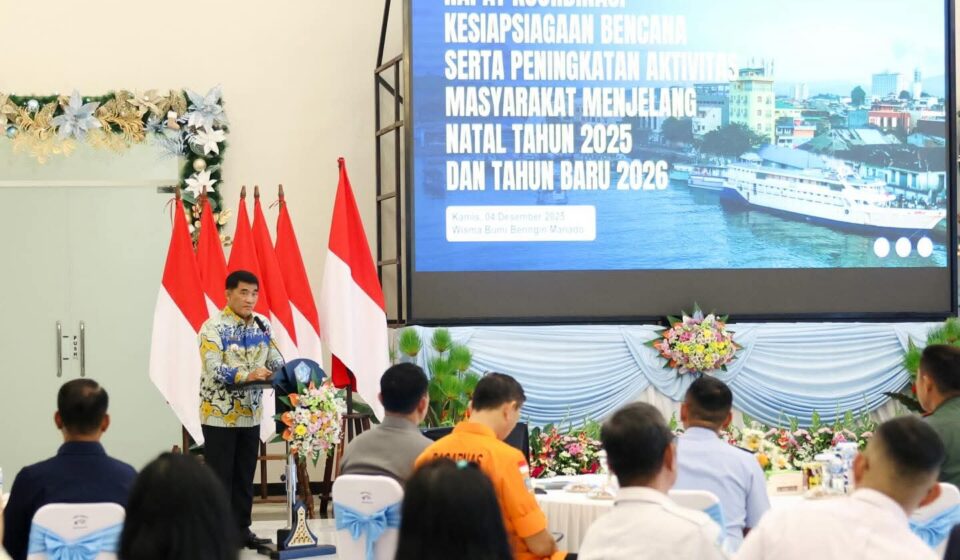 Pemprov Sulut Peduli Bencana di Aceh dan Sumatera, Gubernur YSK Salurkan Bantuan Rp1,5 Miliar
