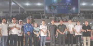 Wawali Rendy Mangkat Hadiri Penutupan Porprov XII Sulut di Stadion Klabat