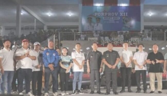 Wawali Rendy Mangkat Hadiri Penutupan Porprov XII Sulut di Stadion Klabat