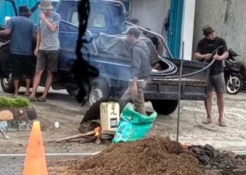 Jaringan Air Bersih di Matali Diperbaiki