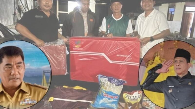 Wali Kota Weny Gaib Apresiasi Kepedulian Gubernur Yulius Selvanus untuk Korban Kebakaran di Kotamobagu