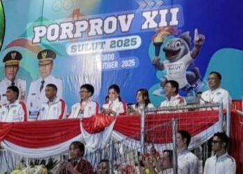 Wali Kota dan Wawali Kotamobagu Aminkan Arahan Gubernur YSK pada Pembukaan Porprov Sulut XII