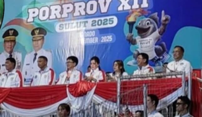 Wali Kota dan Wawali Kotamobagu Aminkan Arahan Gubernur YSK pada Pembukaan Porprov Sulut XII