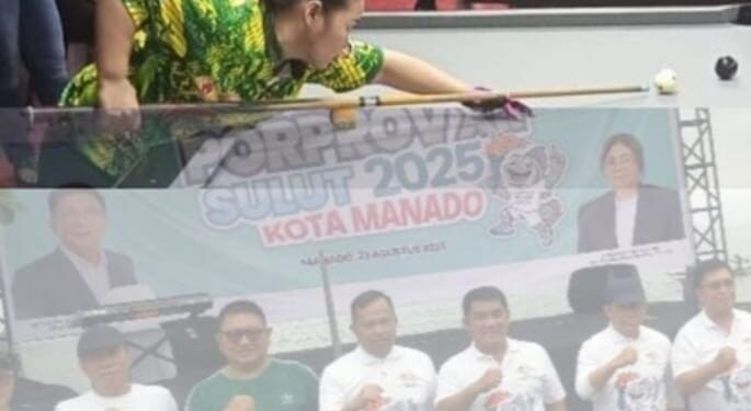 Atlet Biliar Kotamobagu Raih Emas Perdana, Ucapkan Syukur atas Perhatian Gubernur YSK terhadap Olahraga