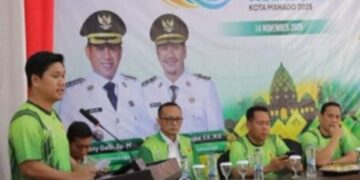 KONI Kotamobagu Suport Ratusan Atlet untuk Sukseskan Porprov Sulut 2025