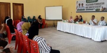 Disnaker dan TP PKK Kotamobagu Latih IKM Kembangkan Jiwa Wirausaha