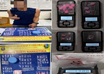 Satres Narkoba Polres Muba Tangkap Pengedar Sabu di Sungai Keruh