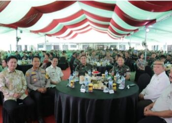 Wali Kota Kotamobagu Hadiri Kenal Pamit Dandim 1303 Bolmong