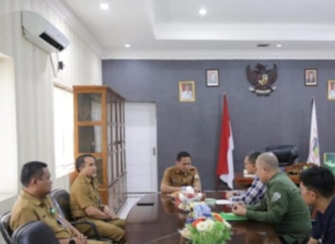
 Wali Kota Kotamobagu Terima Audiensi BPJS Ketenagakerjaan Sulut