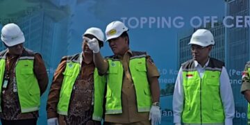 Sulut Perkuat Layanan Kanker, Gubernur YSK dan Wamenkes Topping Off Gedung RSUP Kandouw