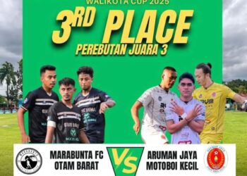 Marabunta FC vs Aruman Jaya, Duel Dua Tim Terluka di Perebutan Juara Ketiga