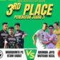 Marabunta FC vs Aruman Jaya akan bertemu di perebuat juara ke tiga Wali Kota Cup 2025. (Foto: Askot Kotamobagu)