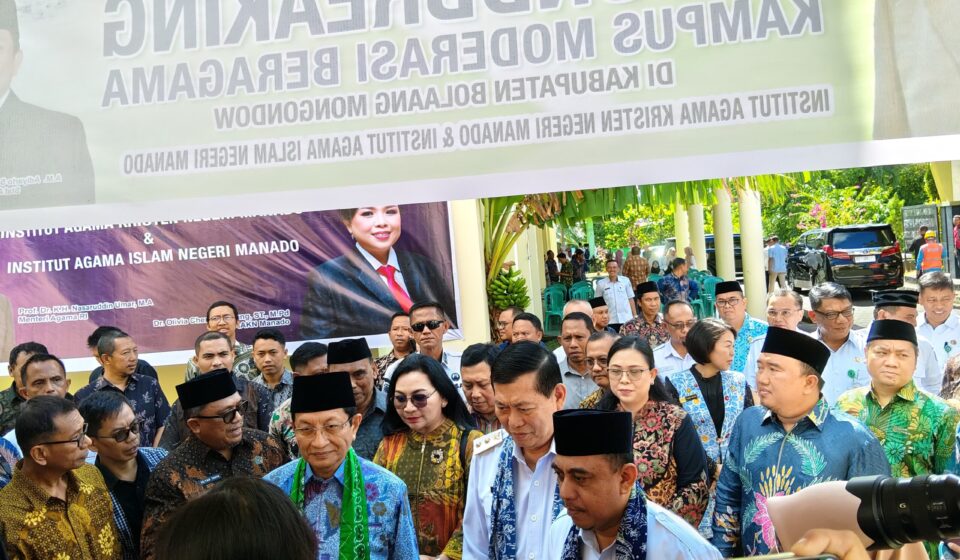 Menteri Agama Nazaruddin Umar Kunjungi Manado, Perkuat Moderasi Beragama dan Harmoni Natal 2025