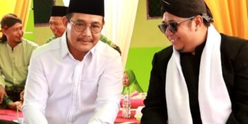 Hari Libur Tak Halangi Wabup Muba Kyai Abdur Rohman Hadiri Pengajian Akbar Isra’ Mi’raj