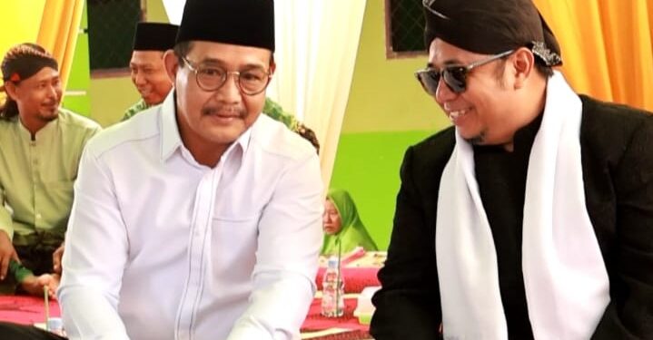 Hari Libur Tak Halangi Wabup Muba Kyai Abdur Rohman Hadiri Pengajian Akbar Isra’ Mi’raj